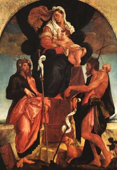 Jacopo Bassano : Graphic Altarpiece